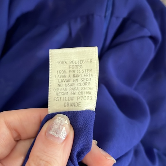 Folk print romper, fully lined size large Cute RAINBOW folk print - Picture 5 of 7